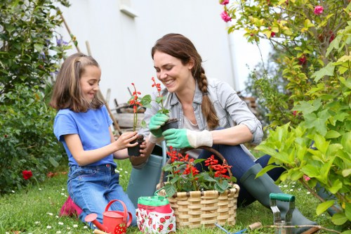 Comprehensive landscaping services including garden design and maintenance
